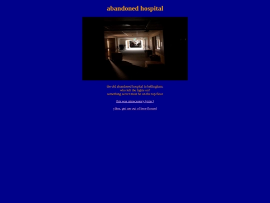 hospital screenshot