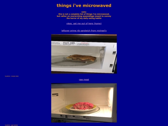 microwave screenshot