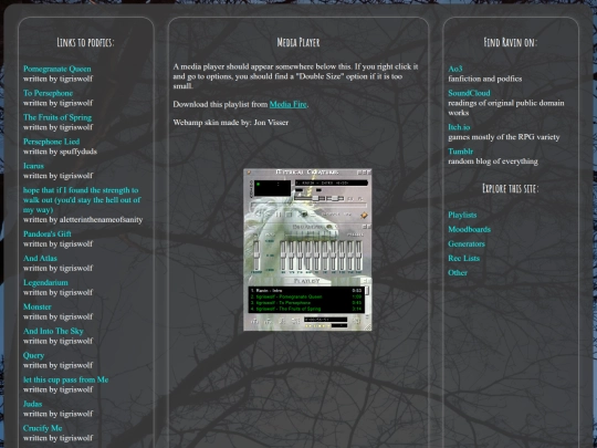 MythMixTape screenshot