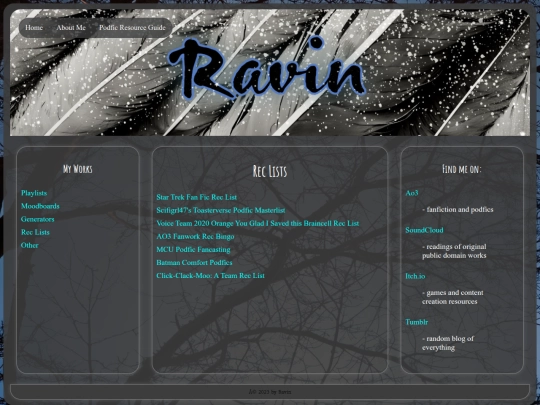 reclists screenshot
