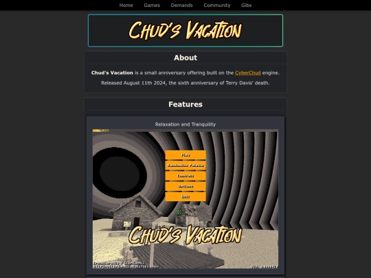 chudsvacation screenshot