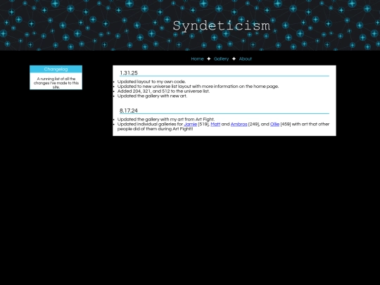 changelog screenshot