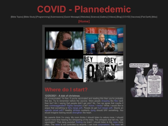 covid screenshot