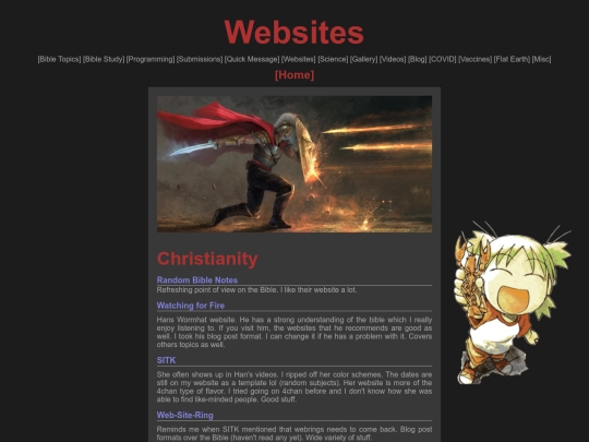 websites screenshot