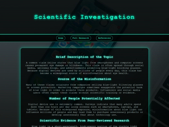 summary screenshot