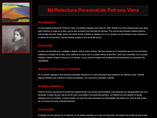 blog screenshot