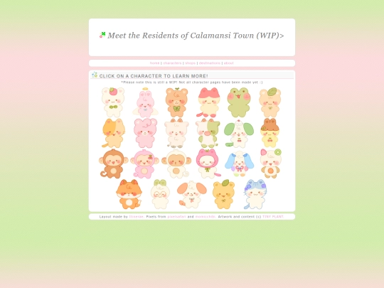 characters screenshot