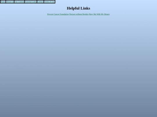 links screenshot
