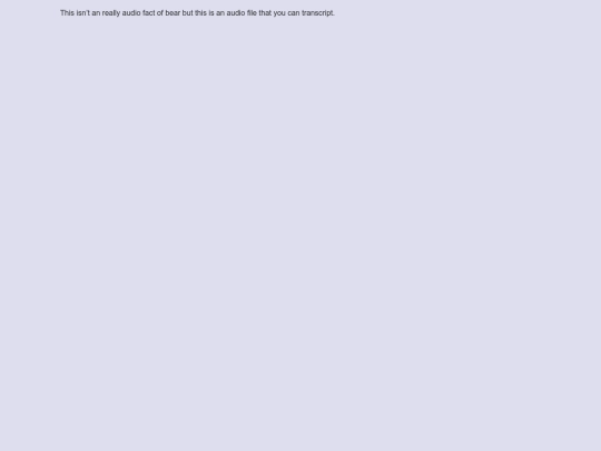 TEST/audiotranscript screenshot