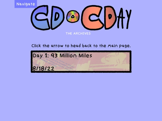 Archives/CD-a-CDay screenshot