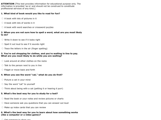 test screenshot