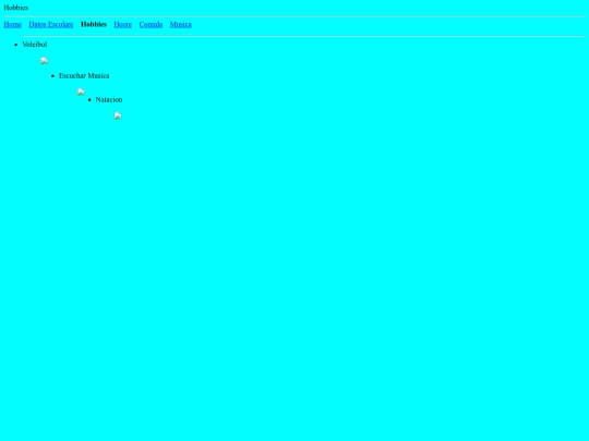 Hobbies screenshot