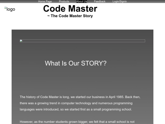 AboutUs screenshot