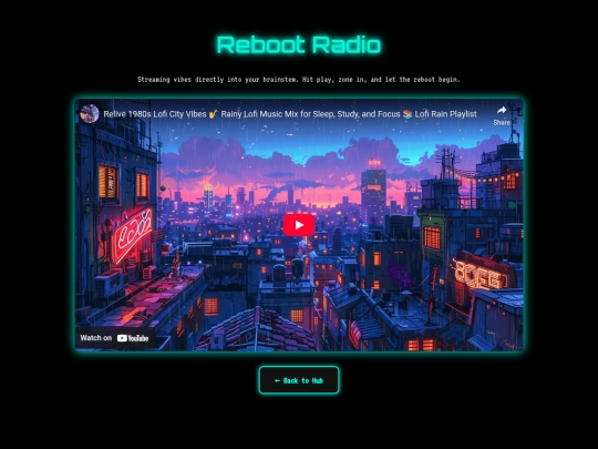 radio screenshot