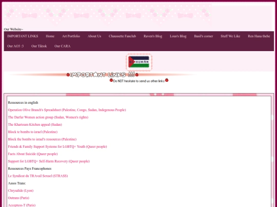 ImportantLinks screenshot