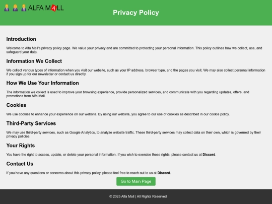 privacy screenshot