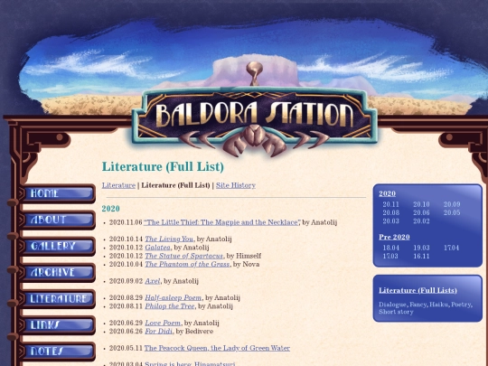 literaturefull screenshot