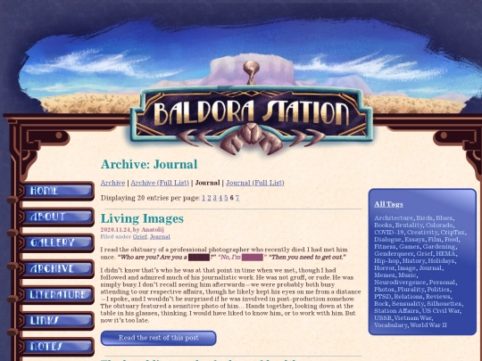 tags/journal6 screenshot