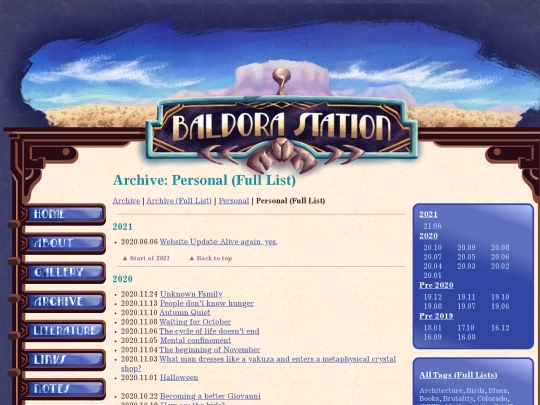 tags/personalfull screenshot