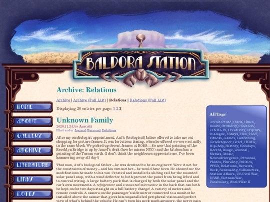 tags/relations screenshot