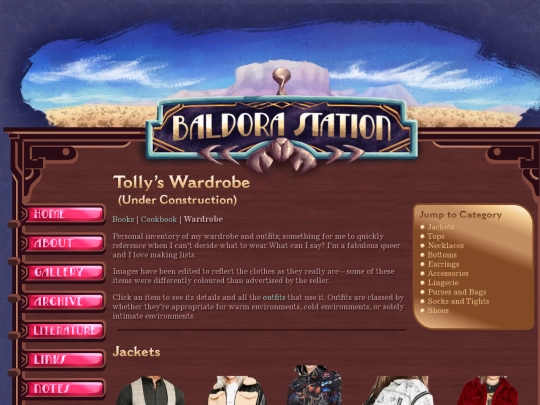 wardrobe screenshot