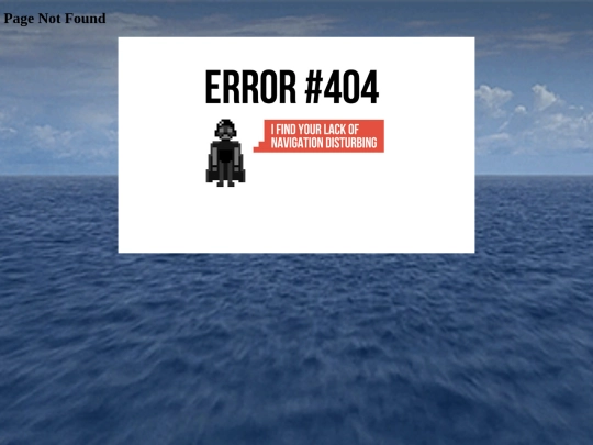 not_found screenshot
