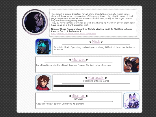 ocpage screenshot