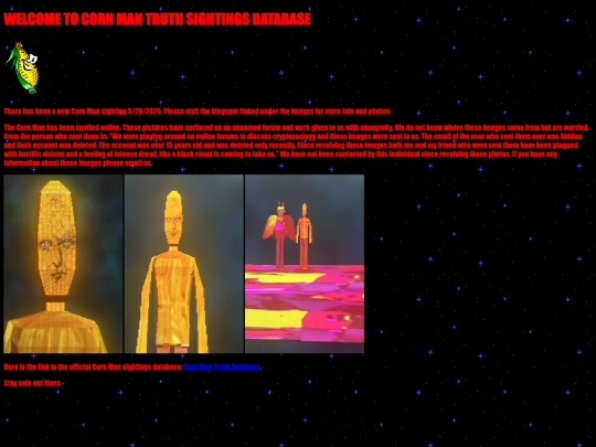 Sightings screenshot