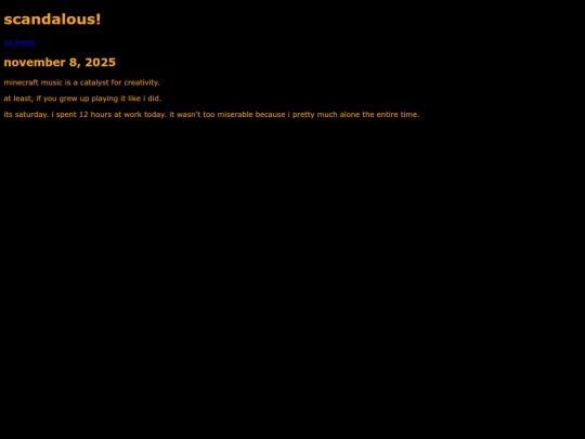diary screenshot