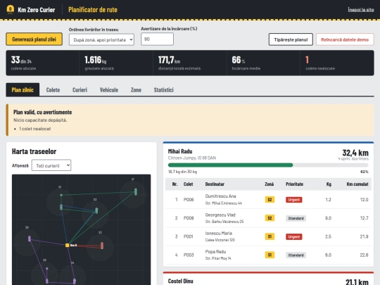 planificare screenshot