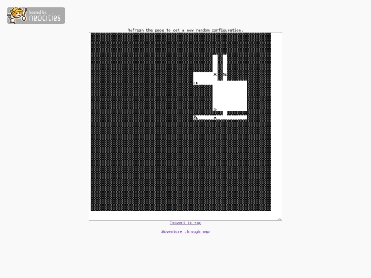 random-gygax-dungeon screenshot