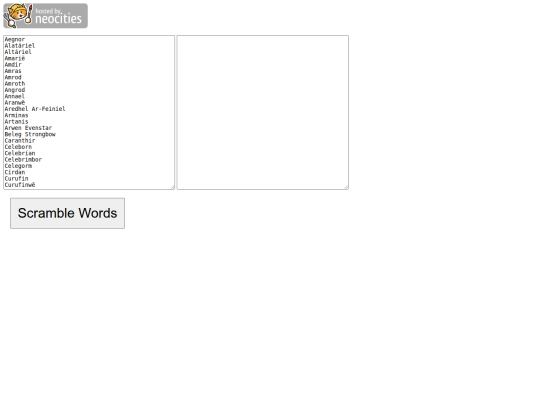 text-scrambler screenshot