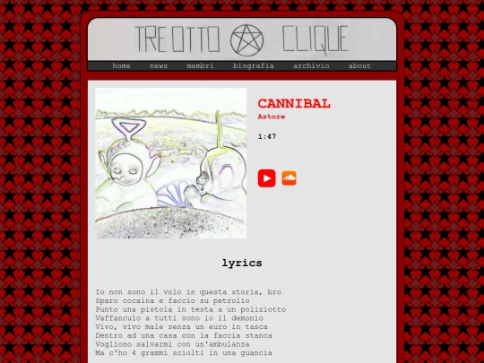 musica/astore/cannibal screenshot