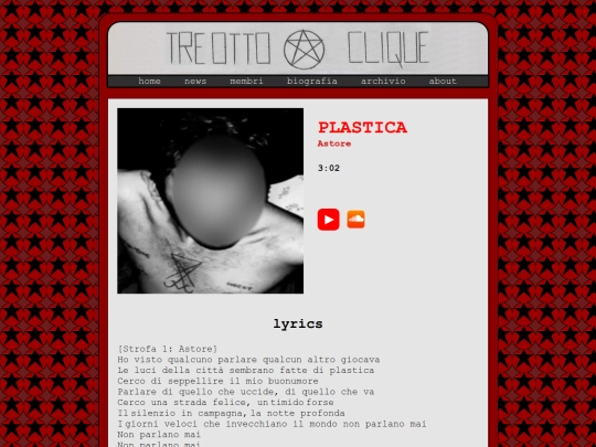 musica/astore/plastica screenshot