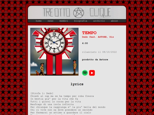 musica/astore/tempo screenshot