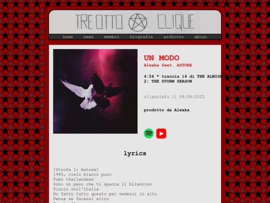 musica/astore/un-modo screenshot