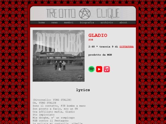 musica/dittatura/gladio screenshot