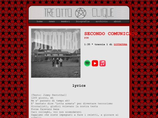 musica/dittatura/secondo_comunicato screenshot