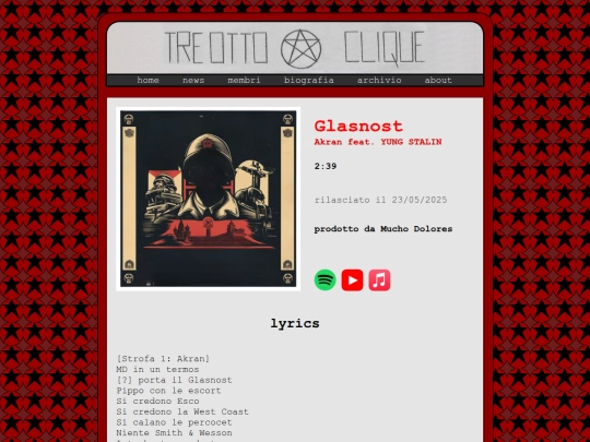 musica/feat/glasnost screenshot
