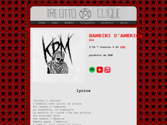 musica/kdm/bambini-damerica screenshot