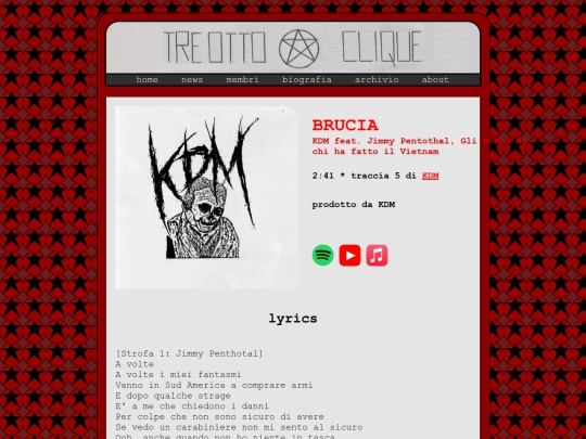 musica/kdm/brucia screenshot
