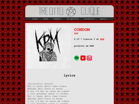 musica/kdm/condom screenshot