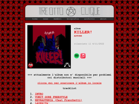 musica/killer screenshot