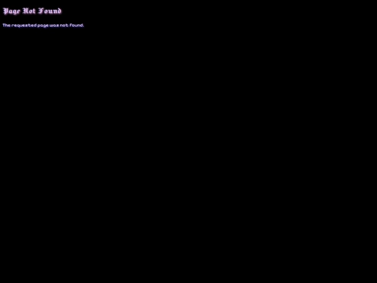 not_found screenshot