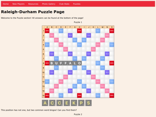puzzles screenshot