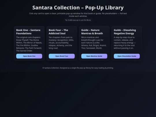 Santaran/lib screenshot