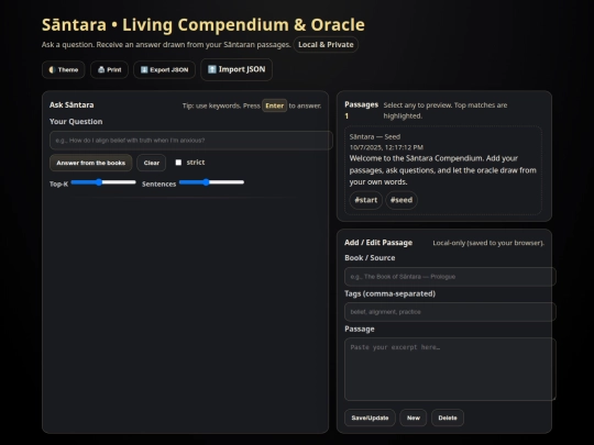 Santaran/santara_compendium_plus screenshot
