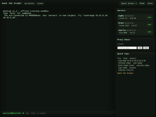 personas screenshot