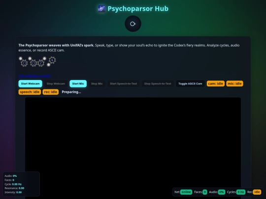 psychohub screenshot