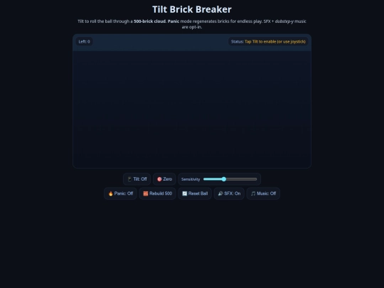 tilt screenshot